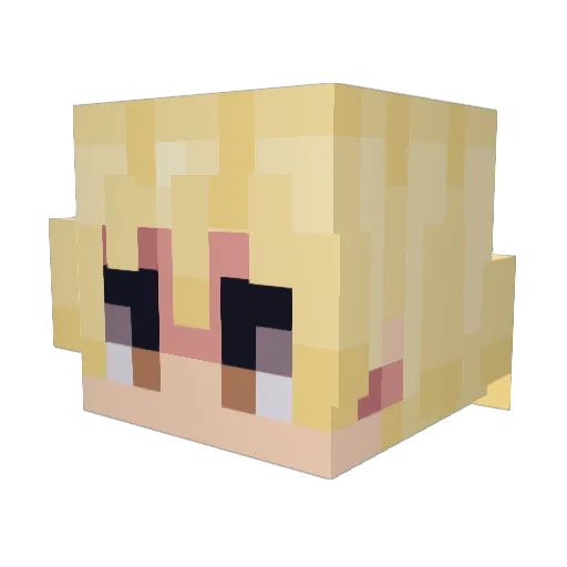 Nate_cho4759 Minecraft avatar head, 3D render