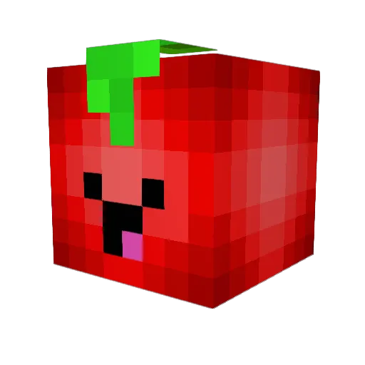 Natedoge11 Minecraft avatar head, 3D render