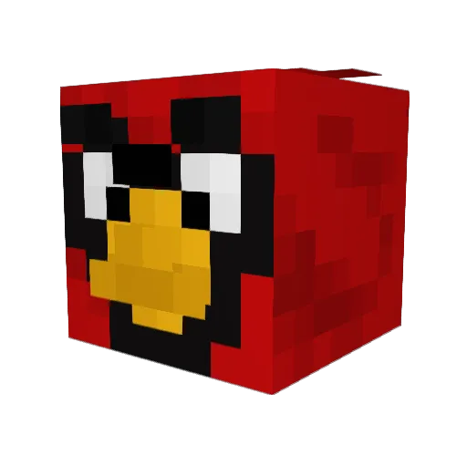Natertot25 Minecraft avatar head, 3D render