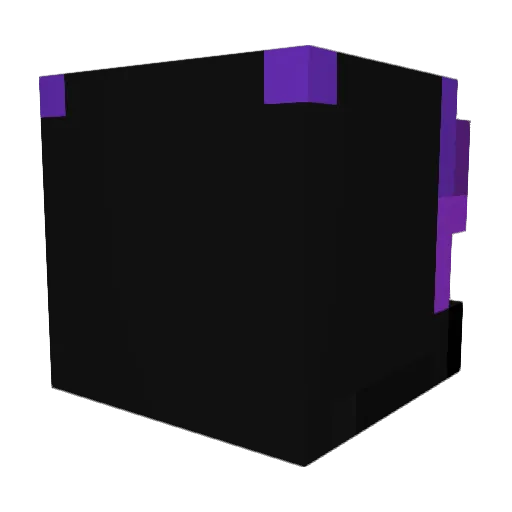 NathMen12 Minecraft avatar head, 3D render