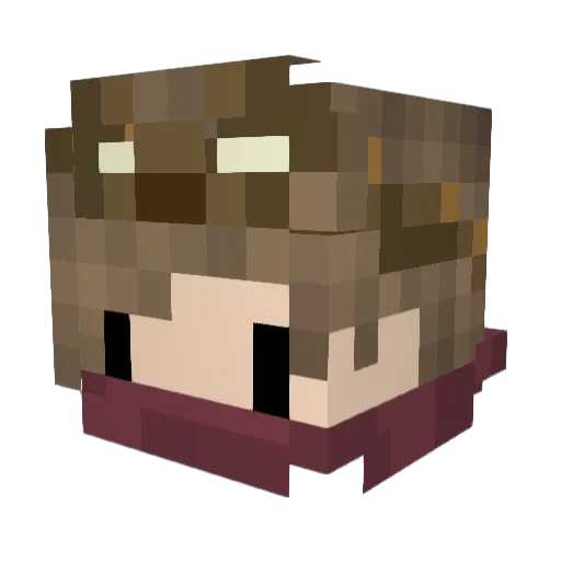 Nathan170_ Minecraft avatar head, 3D render