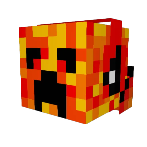 Nathan456 Minecraft avatar head, 3D render