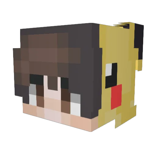 Nathan5594 Minecraft avatar head, 3D render