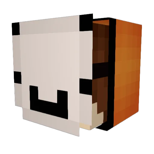 Nathan7573 Minecraft avatar head, 3D render
