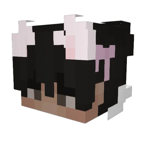 NathanIsGoat Minecraft avatar head, 3D render