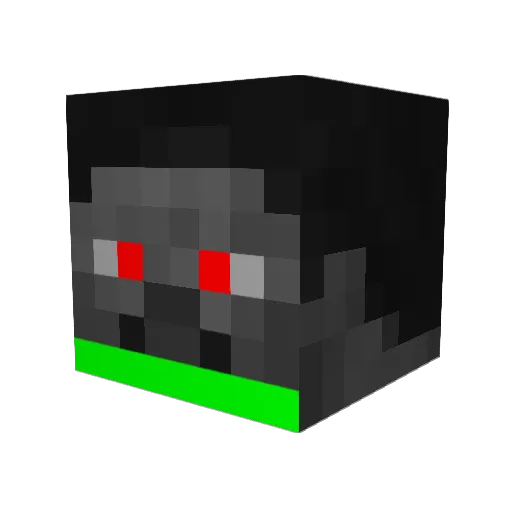 NathanTheSuper Minecraft avatar head, 3D render