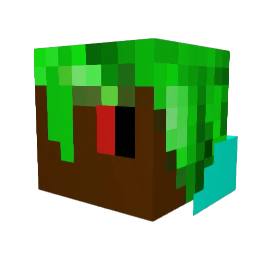 NathanZeGhoul Minecraft avatar head, 3D render