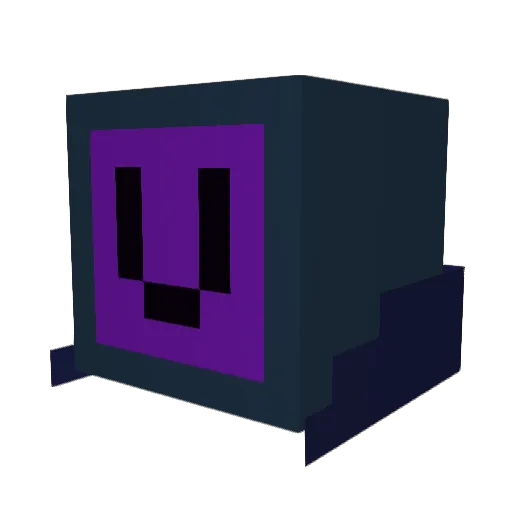 Nathanandjenna Minecraft avatar head, 3D render