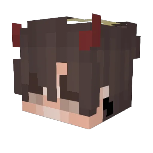 Nathangel6 Minecraft avatar head, 3D render