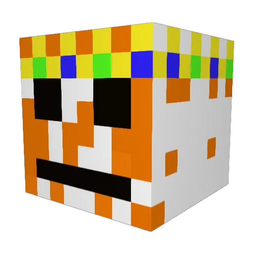 NathanielPlayz06 Minecraft avatar head, 3D render