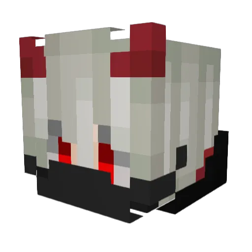 Nathanszz Minecraft avatar head, 3D render