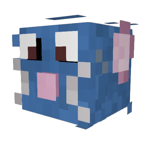 Nathi103 Minecraft avatar head, 3D render