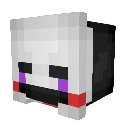 NationDomi Minecraft avatar head, 3D render