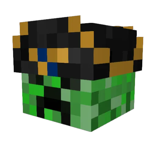 NationsBounty Minecraft avatar head, 3D render