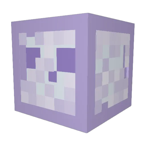 Natr_ Minecraft avatar head, 3D render