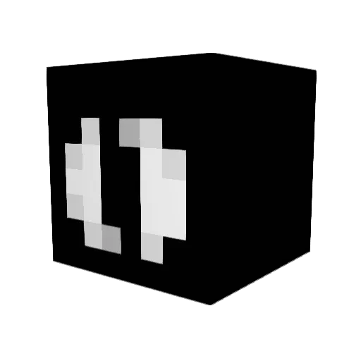 Natronimite Minecraft avatar head, 3D render
