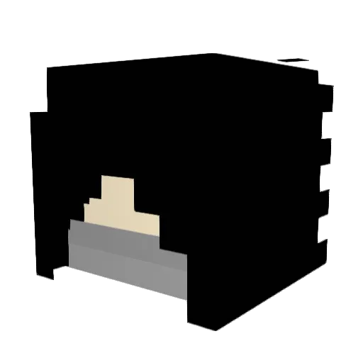 Natsu_Wind Minecraft avatar head, 3D render