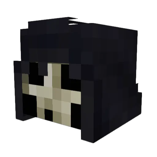 NatsumiKyouno Minecraft avatar head, 3D render