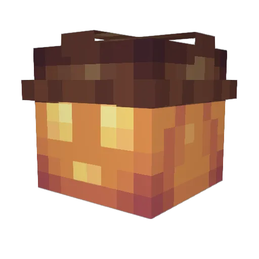 NatteScheet1972 Minecraft avatar head, 3D render