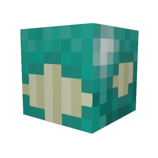 NatterBoo Minecraft avatar head, 3D render