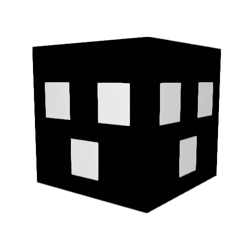 NaturalD Minecraft avatar head, 3D render
