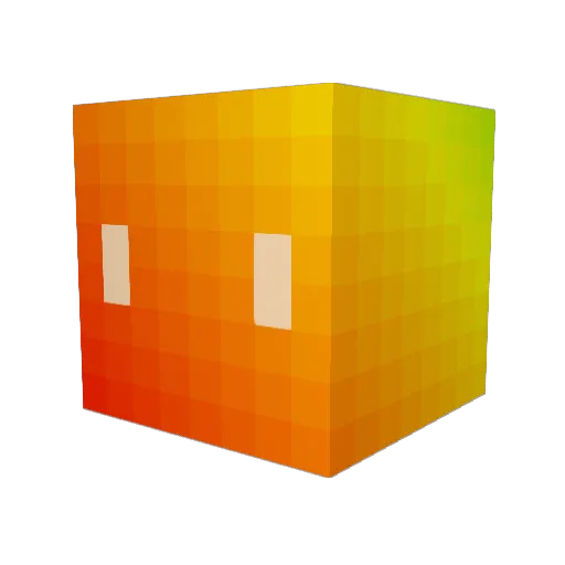 NatureNinja1 Minecraft avatar head, 3D render