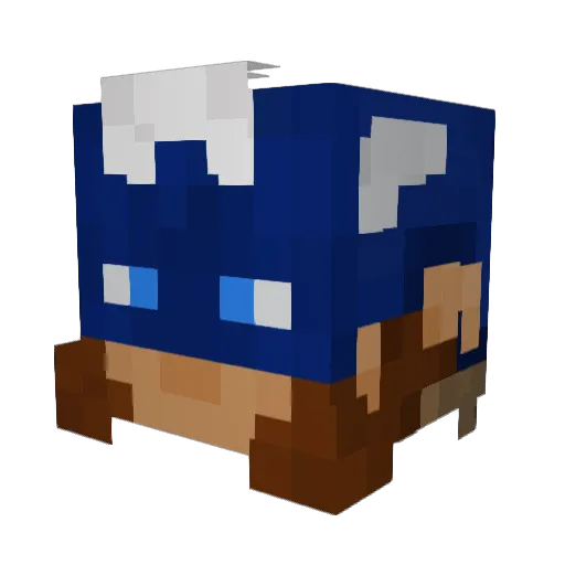 NatureOuO Minecraft avatar head, 3D render