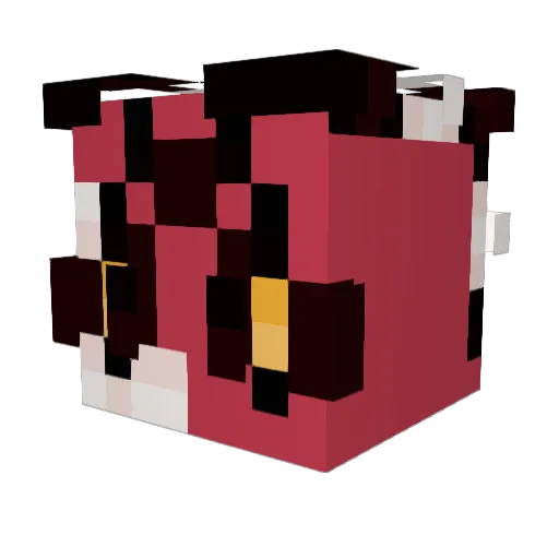 Natwarrior911 Minecraft avatar head, 3D render
