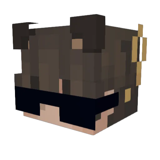 Naty_Pro737 Minecraft avatar head, 3D render