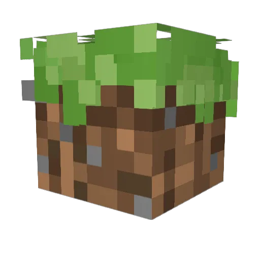 Nautium Minecraft avatar head, 3D render