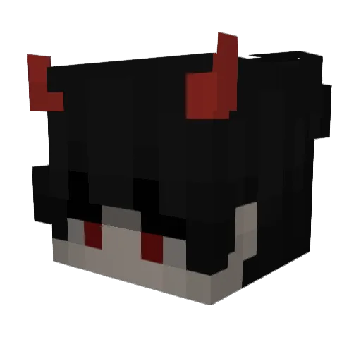 Nav485 Minecraft avatar head, 3D render