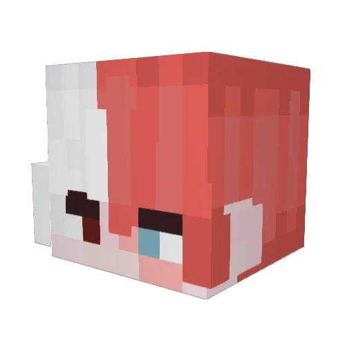 NavtikoYT Minecraft avatar head, 3D render