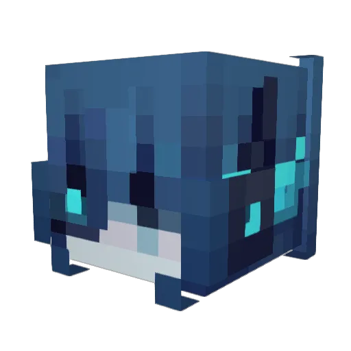 Navuixy Minecraft avatar head, 3D render