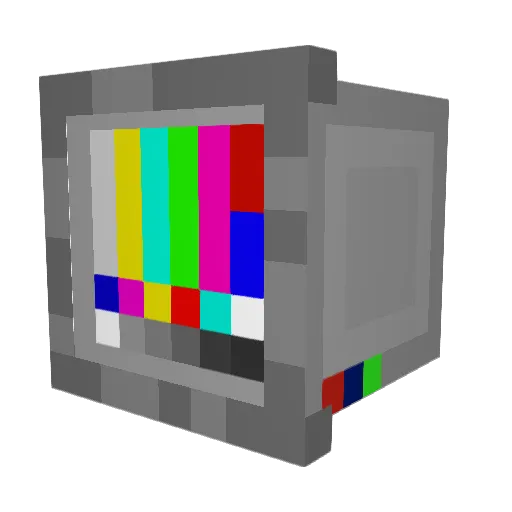 Navy72 Minecraft avatar head, 3D render