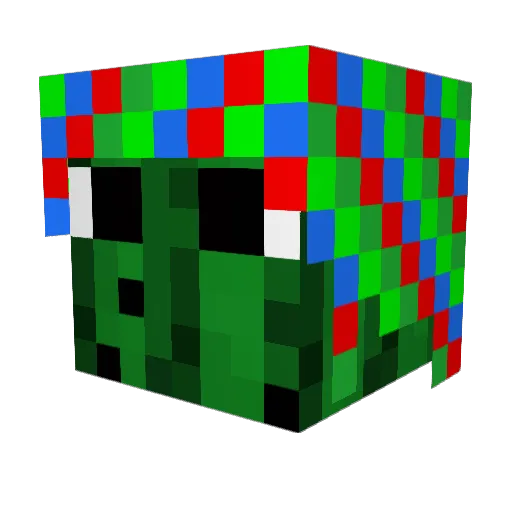 NavyBrat252 Minecraft avatar head, 3D render