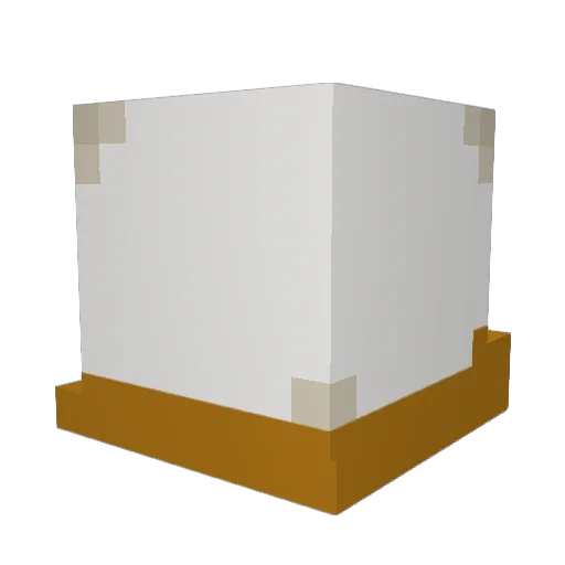 NavyPanzers Minecraft avatar head, 3D render