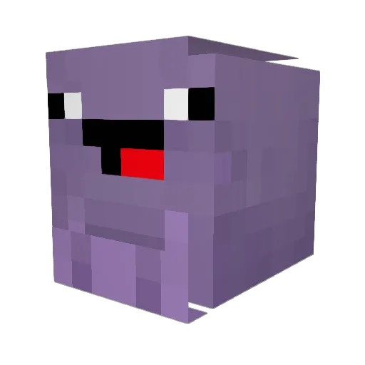 Navymartijn Minecraft avatar head, 3D render