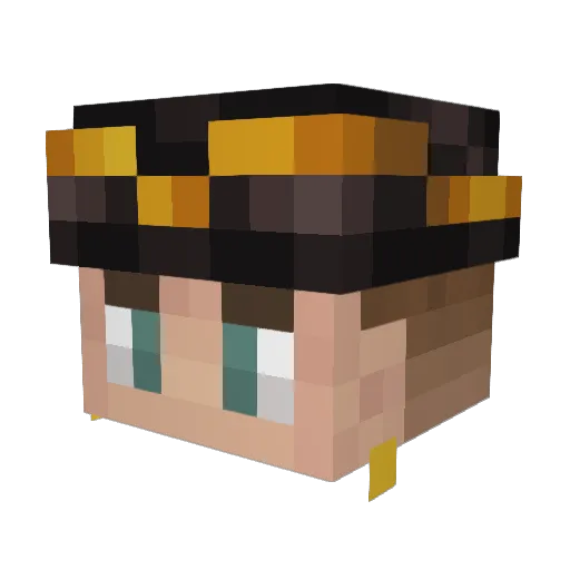 Navynobreather21 Minecraft avatar head, 3D render