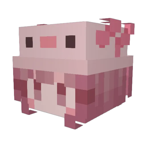NawCat Minecraft avatar head, 3D render