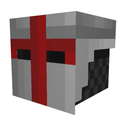 NaxNir Minecraft avatar head, 3D render