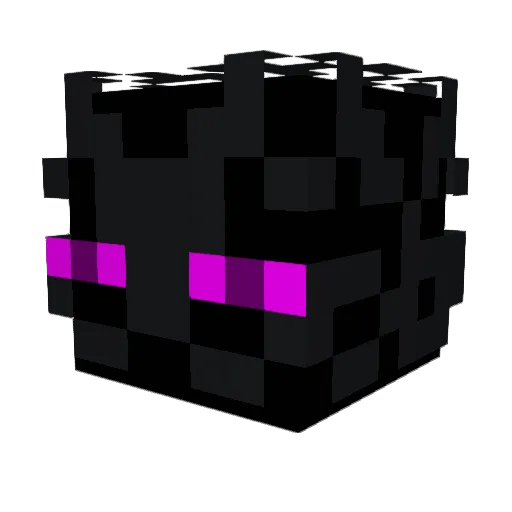 Nazakir Minecraft avatar head, 3D render