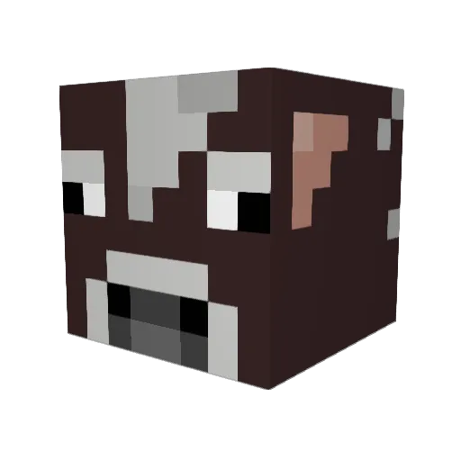 Nazar0911 Minecraft avatar head, 3D render