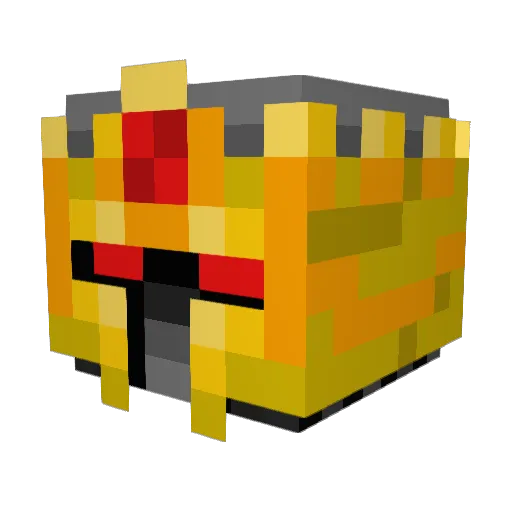 Nazeran Minecraft avatar head, 3D render