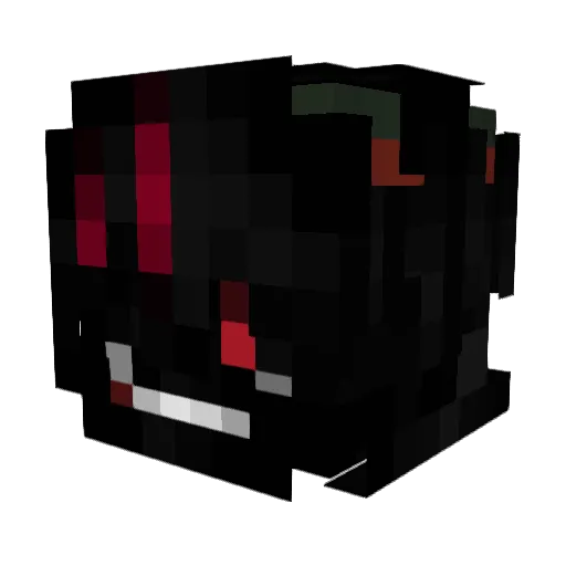 Nazgul2002 Minecraft avatar head, 3D render