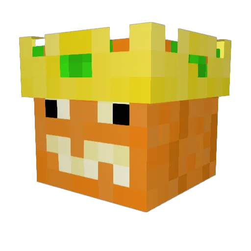 NazireTL Minecraft avatar head, 3D render