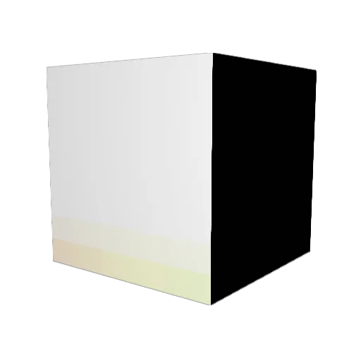 Nazzes Minecraft avatar head, 3D render