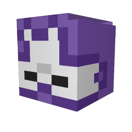 Nazznt_ Minecraft avatar head, 3D render