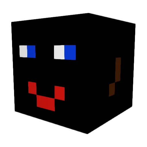 Nbomber37 Minecraft avatar head, 3D render