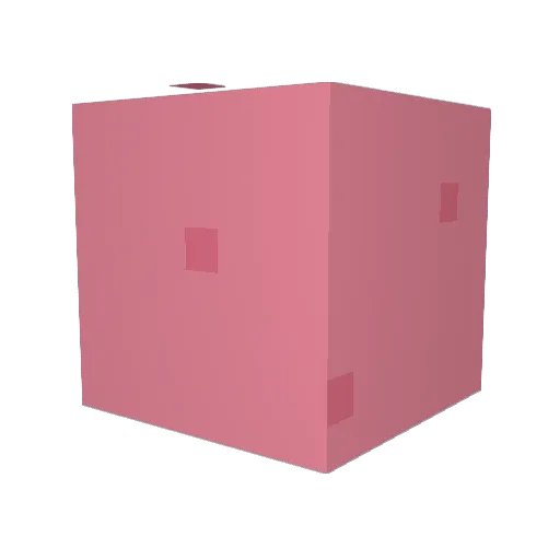 NcVybez Minecraft avatar head, 3D render