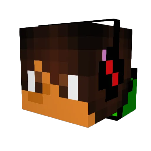 Nccjedi3 Minecraft avatar head, 3D render